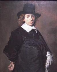Portrait of Adriaen Jansz van Ostade: by Frans Hals