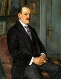 Portrait of Nikolai Petrovich Bogdanov Belsky: Self-portrait