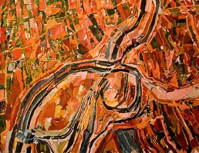 Sample artwork by Clintel Steed (Born 1977), known for abstract painting - View similar artists and auction records