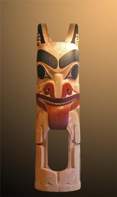 Sample artwork by James Hart (Born 1952), known for totem wood carving, jewelry making, printmaking - View similar artists and auction records