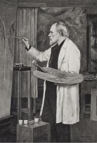 Portrait of Edward Coley Burne-Jones
