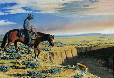 Been a Long Day, oil on canvas, 24 x 36, 2007