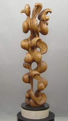 Sample artwork by Miklos L Sebek (Born 1941), known for realist figure and abstract sculpture, jewelry making - View similar artists and auction records