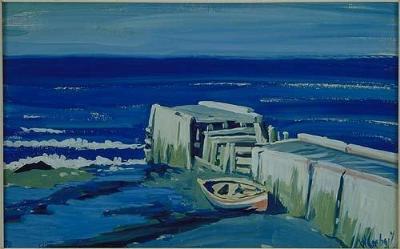 Sample artwork by Pere-Wilfrid Corbeil (1893 - 1979), known for abstract and realist painting, architecture - View similar artists and auction records
