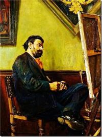 Portrait of Henri De Smeth: Self-portrait