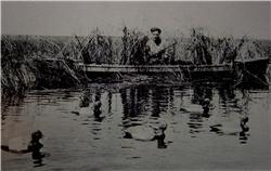 Portrait of Charles Reeves: Photo by Charlie Humber. Source: “Traditions in Wood: A History of Wildfowl Decoys in Canada” (see books).