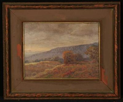 Sample artwork by Oldrich Farsky (1860 - 1930), known for tonalist landscape, still life, portrait, marine and figure paintings - View similar artists and auction records