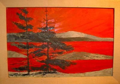 Sample artwork by Milton Kemnitz (1911 - 2005), known for land-and townscape - View similar artists and auction records
