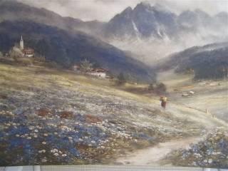 Sample artwork by John MacWhirter (1839 - 1911), known for landscape, coastal view painting - View similar artists and auction records