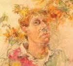 Portrait of Richard Jerzy: Self-portrait