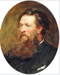 Portrait of George Vicat Cole: Portrait of Cole by Arthur Stockdale Cope (1886)