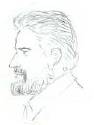 Portrait of Russ (Russell) DeHart Heath Jr: Self-portrait