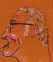 Portrait of Dave Berg: Self-portrait