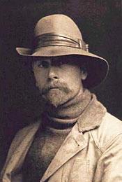 Portrait of Edward Sherriff Curtis: Self-portrait
