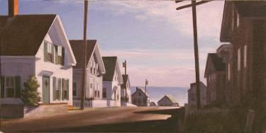 Sample artwork by John Dowd (Born 1960), known for architecture, marine and landscape painting-provincetown - View similar artists and auction records