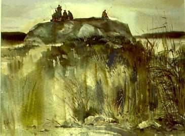 Sample artwork by Alan Chiara (Born 1936), known for floral still life, landscape - View similar artists and auction records