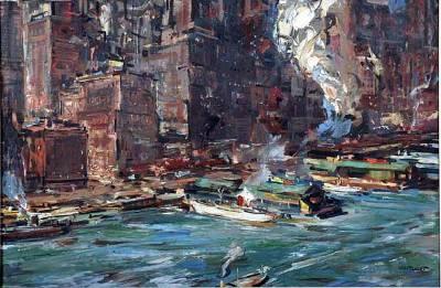 Sample artwork by Anton Vorauer (1905 - 1985), known for landscape, portrait - View similar artists and auction records