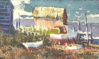 Sample artwork by George Carpenter (1928 - 2006), known for landscape - View similar artists and auction records