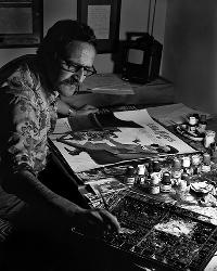 Portrait of Leo Meiersdorff: Photograph taken by Hank O'Neal