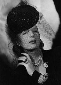Portrait of Tamara De Lempicka: Tamara de Lempicka in 1938