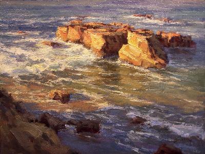 Sample artwork by Greg Scheibel (Born 1961), known for plein-air landscape painting - View similar artists and auction records