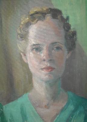 Portrait of Warree LeBron: Self-portrait