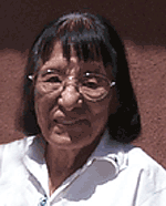 Portrait of Pablita (Tse Tsan-Golden Dawn) Velarde