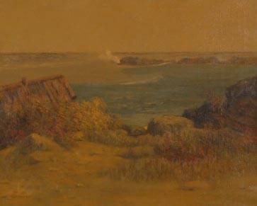Sample artwork by Hugh Huntington Howard (1860 - 1927), known for landscape and marine painting - View similar artists and auction records
