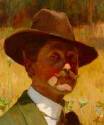 Portrait of Gordon Coutts: Self-portrait
