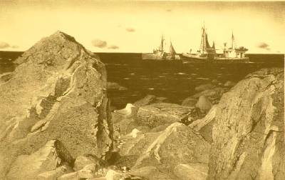 Sample artwork by Stow Wengenroth (1906 - 1978), known for lithography, coastal, landscape painting - View similar artists and auction records