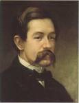Portrait of David Johnson: Self-portrait