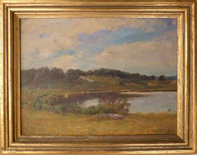 Sample artwork by Walter Clark (1848 - 1917), known for tonalist landscape, marine amd genre painting, indian sculpture - View similar artists and auction records