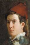 Portrait of J Alden Weir: Self-portrait