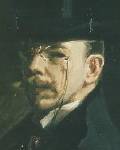 Portrait of Irving Ramsey Wiles: Self-portrait