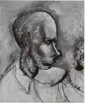Portrait of John Heliker: Self-portrait