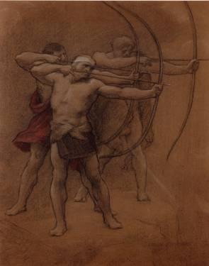 Artwork by Bryson (Henry Bryson) Burroughs