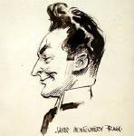 Portrait of James Montgomery Flagg: Self-portrait
