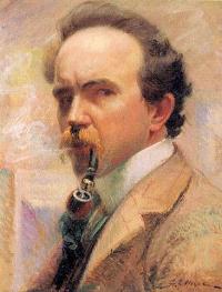 Portrait of George Loftus Noyes: Self-portrait