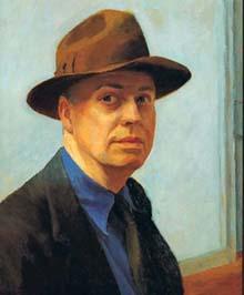 Portrait of Edward Hopper: Self-portrait