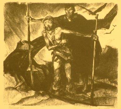 Sample artwork by Henry Clarence Pitz (1895 - 1976), known for illustrator, genre, history, views - View similar artists and auction records