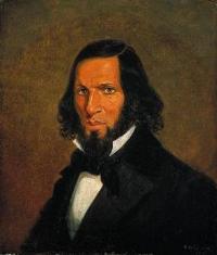 Portrait of Cornelius David Krieghoff: Self-portrait