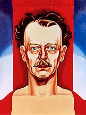 Portrait of Oscar Bluemner: Self-portrait