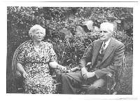 Portrait of Charles (Uncle Charlie) E Buckler: Uncle Charlie Buckler and wife Emily Louisa
