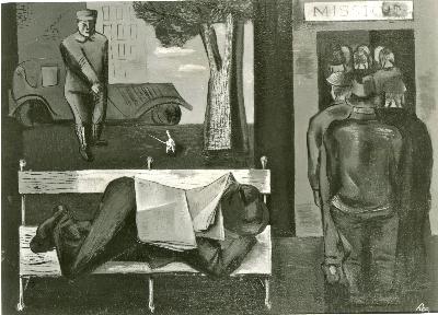 Sample artwork by Anton Refregier (1905 - 1979), known for abstraction, surreal genre, mural - View similar artists and auction records