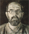 Portrait of Chuck (Charles Thomas) Close: Self-portrait