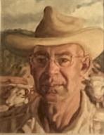 Portrait of Fred Darge: Self-portrait