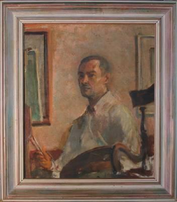 Sample artwork by James Amos Porter (1905 - 1970), known for figure-genre, portrait and still life painting - View similar artists and auction records
