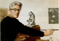 Portrait of Claude (Charles Claude) Buck: Self-portrait