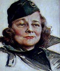 Portrait of Martha (Reusswig) Sawyers