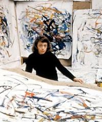 Portrait of Joan Mitchell: Joan Mitchell, circa 1956.